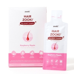 Zooki Hair Zooki Raspberry Ripple 14 sachets x 15 ML 