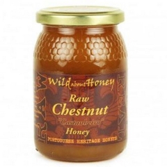 Wild About Honey Rauwe Kastanje Honing 500 Gram