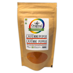 Original Superfoods Biologische Cayenne Peper 150 Gram