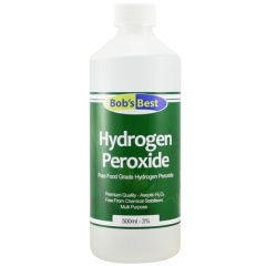 Bob's Best Food Grade Hydrogen Peroxide 3% 500 ml