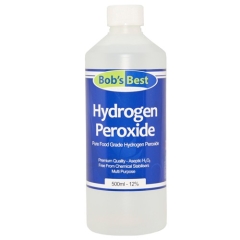 Bob's Best Waterstofperoxide Food Grade 12% 500 ml