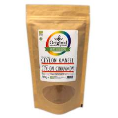 Original Superfoods Biologische Kaneel Gemalen Ceylon 150 Gram