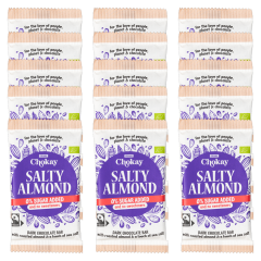 Chokay Organic Dark Salty Almond Bar Box