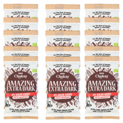 Chokay Organic Amazing Extra Dark Bar Box