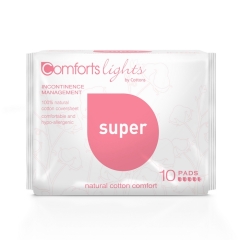 Comforts Lights Incontinence Pads Super 10 Pads