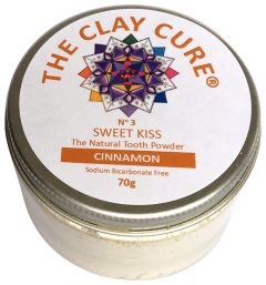 The Clay Cure Tooth Powder Cinnamon 70 Gram