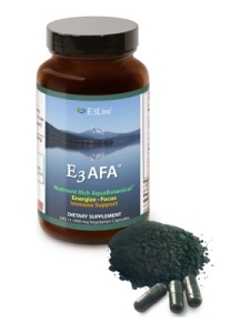 E3Live E3AFA Blue Green Algae 60 V-Caps