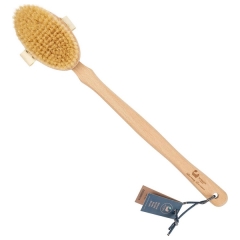 Eco Bath Natural Bristle Body Brush With Soft Bristles