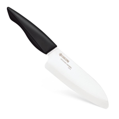 Kyocera Innovation Soft Grip 14 cm Keramisch Santoku Mes Wit