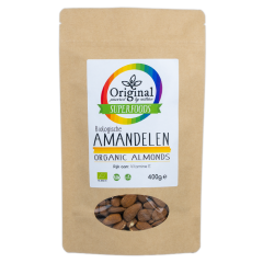 Original Superfoods Organic Almonds 400 Grams