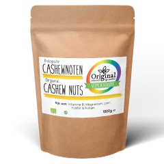 Original Superfoods Organic Cashew Nuts 1000 Grams