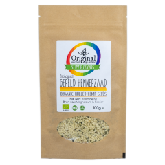 Original Superfoods Organic Hemp Seeds Hulled 100 Grams