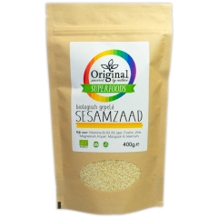 Original Superfoods Biologische Sesamzaad Gepeld 400 Gram Aanbieding