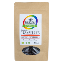 Original Superfoods Organic Cranberries 400 Grams