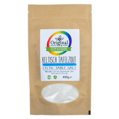 Original Superfoods Celtic Sea Salt Fine 400 Grams