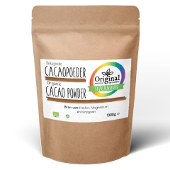 Original Superfoods Biologische Cacaopoeder 1000 Gram