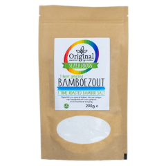 Original Superfoods Bamboezout 1 x Gebrand 200 Gram