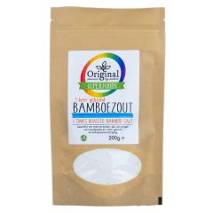 Original Superfoods Bamboezout 3 x Gebrand 200 Gram