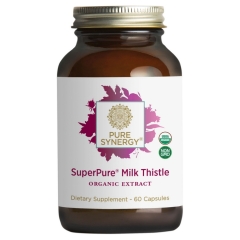 Pure Synergy Organic SuperPure Milk Thistle Extract 60 V-Caps