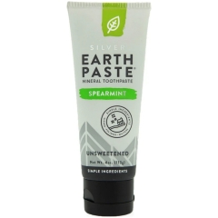 Redmond Earthpaste with Silver Spearmint Unsweetened 113 Gram