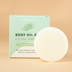 Shampoo Bars Body Oil Bar Aloe Vera - Komkommer 45 Gram