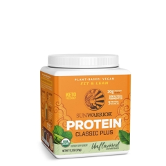 Sunwarrior Classic Plus Organic Protein Unflavoured 375 Grams