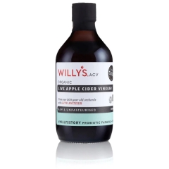 Willy's Organic Live Apple Cider Vinegar 500 ml