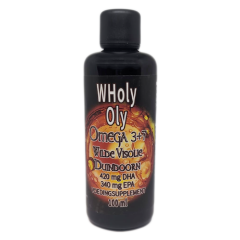 Wholy Oly Omega 3+7 Fish Oil with Sea Buckthorn 100 ML