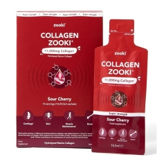 Zooki Super Strength Collagen Zooki Sour Cherry 14 sachets x 18.5 ML