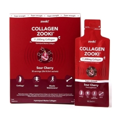 Zooki Super Strength Collagen Zooki Sour Cherry 30 sachets x 18.5 ML