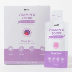 Zooki Vitamin D Zooki 30 sachets x 10 ML