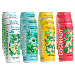 Coconaut Kokoswater Pure Young Coconut Water Mixed Box 320 ml x 12