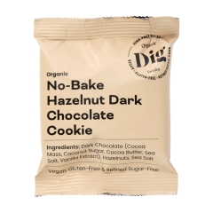 Dig Biologische No-Bake Hazelnut Dark Chocolate Cookie 30 Gram