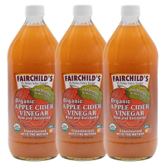 Fairchild’s Organic Apple Cider Vinegar 946 ml x 3