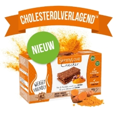 SkinnyLove Crackers Kurkuma 180 Gram Aanbieding