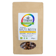 Original Superfoods Organic Hazelnuts 400 Gram