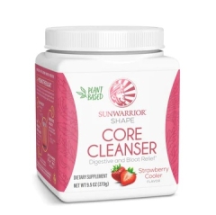 Sunwarrior Shape Core Cleanser Strawberry Cooler 270 Gram Aanbieding