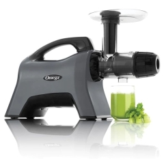 Omega MM1500 Low Speed Masticating Celery Juicer Grijs