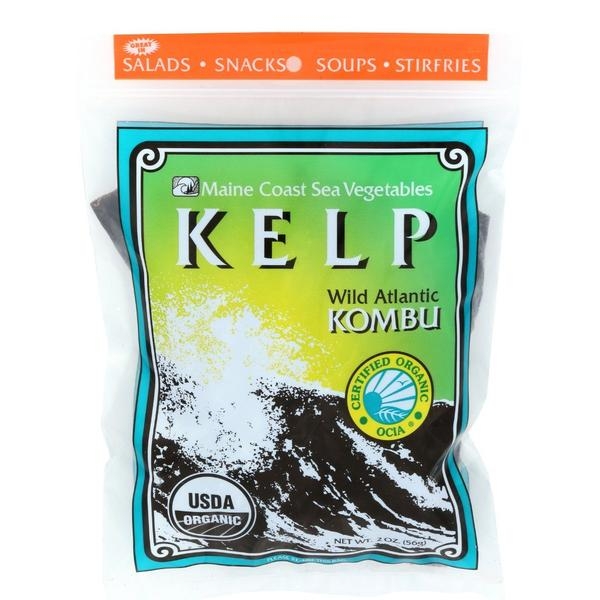 Regan kandidaat iets Maine Coast Sea Vegetables Kelp Whole Leaf Wild Atlantic Kombu 56 Gram -  Unlimited Health