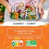 Version Crue Biologische Wrap n' Rawl Carrot-Curry Wraps 