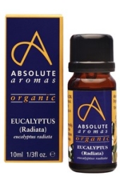 Absolute Aromas Organic Eucalyptus Radiata 10ml