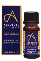 Absolute Aromas Organic Geranium Egyptian 10ml