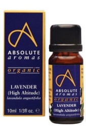 Absolute Aromas Organic Lavender High Alt 10ml