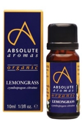 Absolute Aromas Organic Lemongrass 10ml