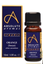 Absolute Aromas Organic Orange, Sweet 10ml