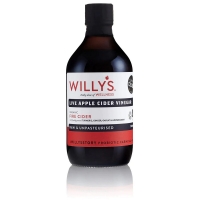 Willy's Biologische Live Fire Cider Apple Cider Vinegar 500 ml