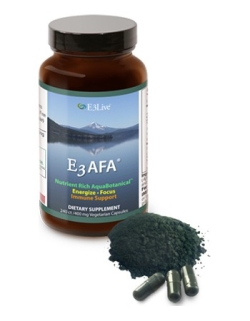 E3Live E3AFA Blue Green Algae 90 V-Caps