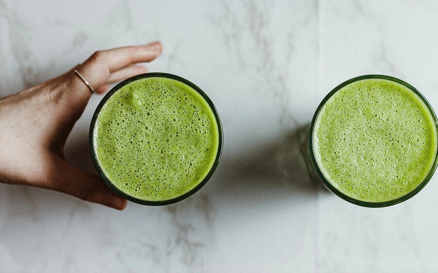 Groene Huidglans Smoothie